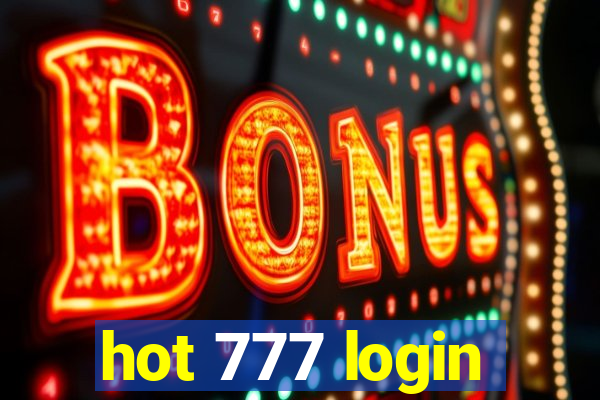 hot 777 login